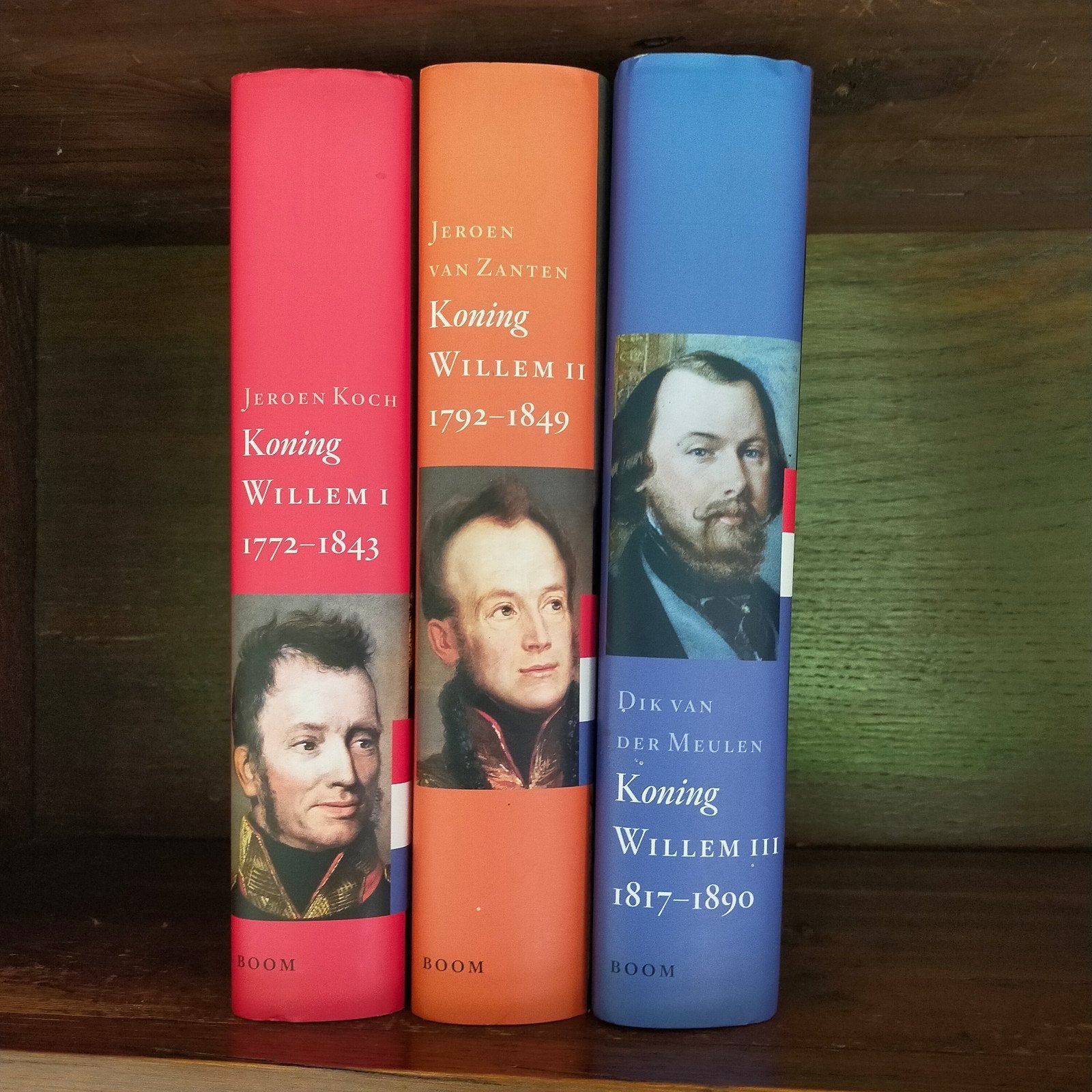 Koning Willem I, II en III biografieën, Ophalen, Zo goed als nieuw, Jeroen Koch, Jeroen van Zanten, Dik van der Meulen, Politiek