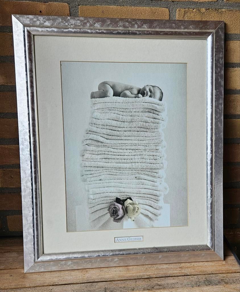 Lijst met poster, Minder dan 50 cm, 50 tot 75 cm, Ophalen of Verzenden, Zo goed als nieuw