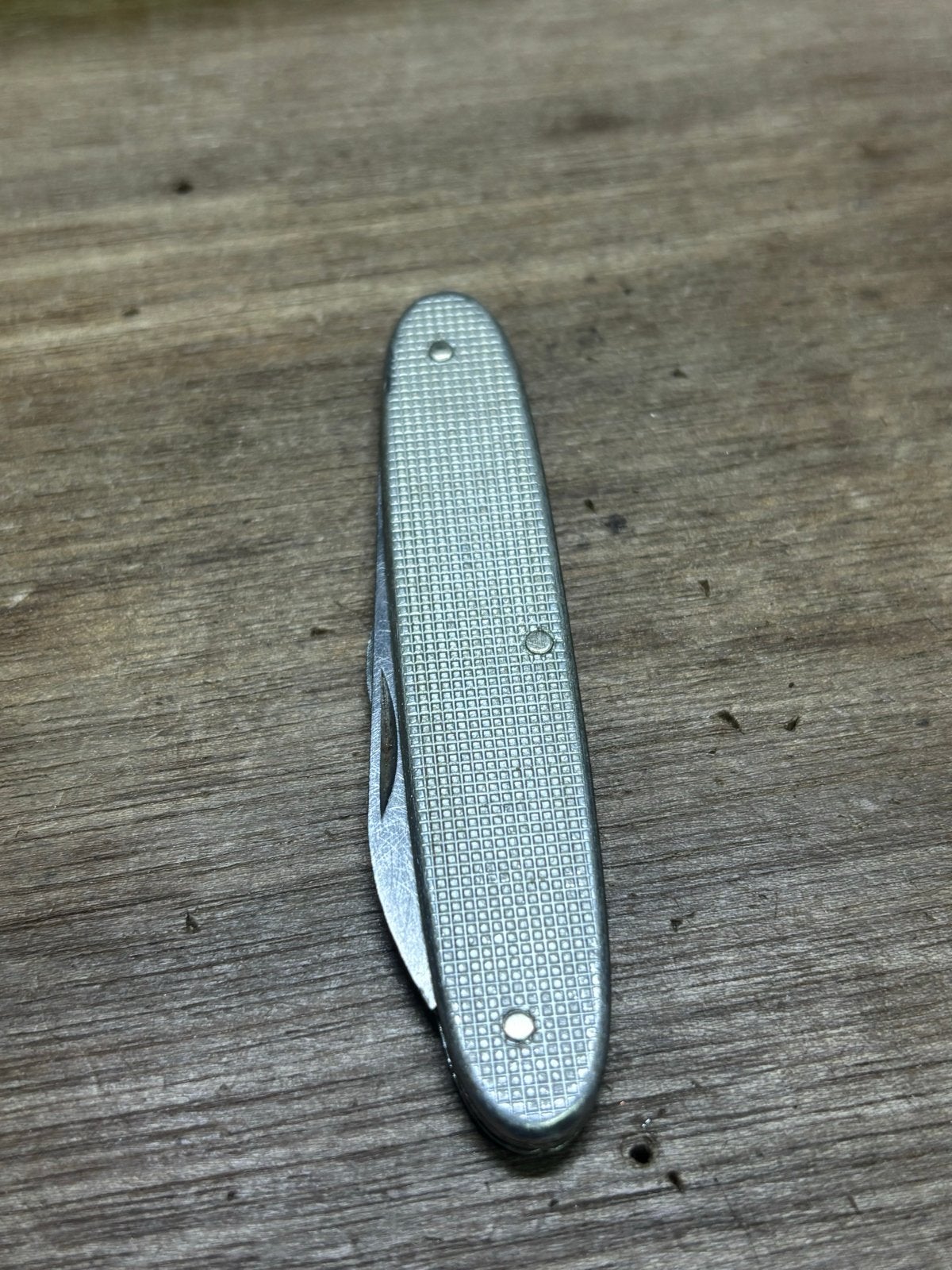 Vintage Elinox Zwitsers zakmes - roestvrij staal, Ophalen of Verzenden, Gebruikt