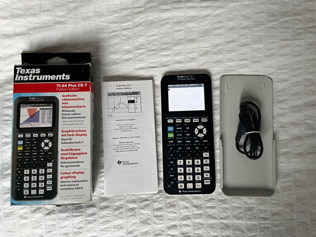 TI-84 Plus CE-T Python Edition, Diversen, Rekenmachines, Ophalen of Verzenden, Grafische rekenmachine