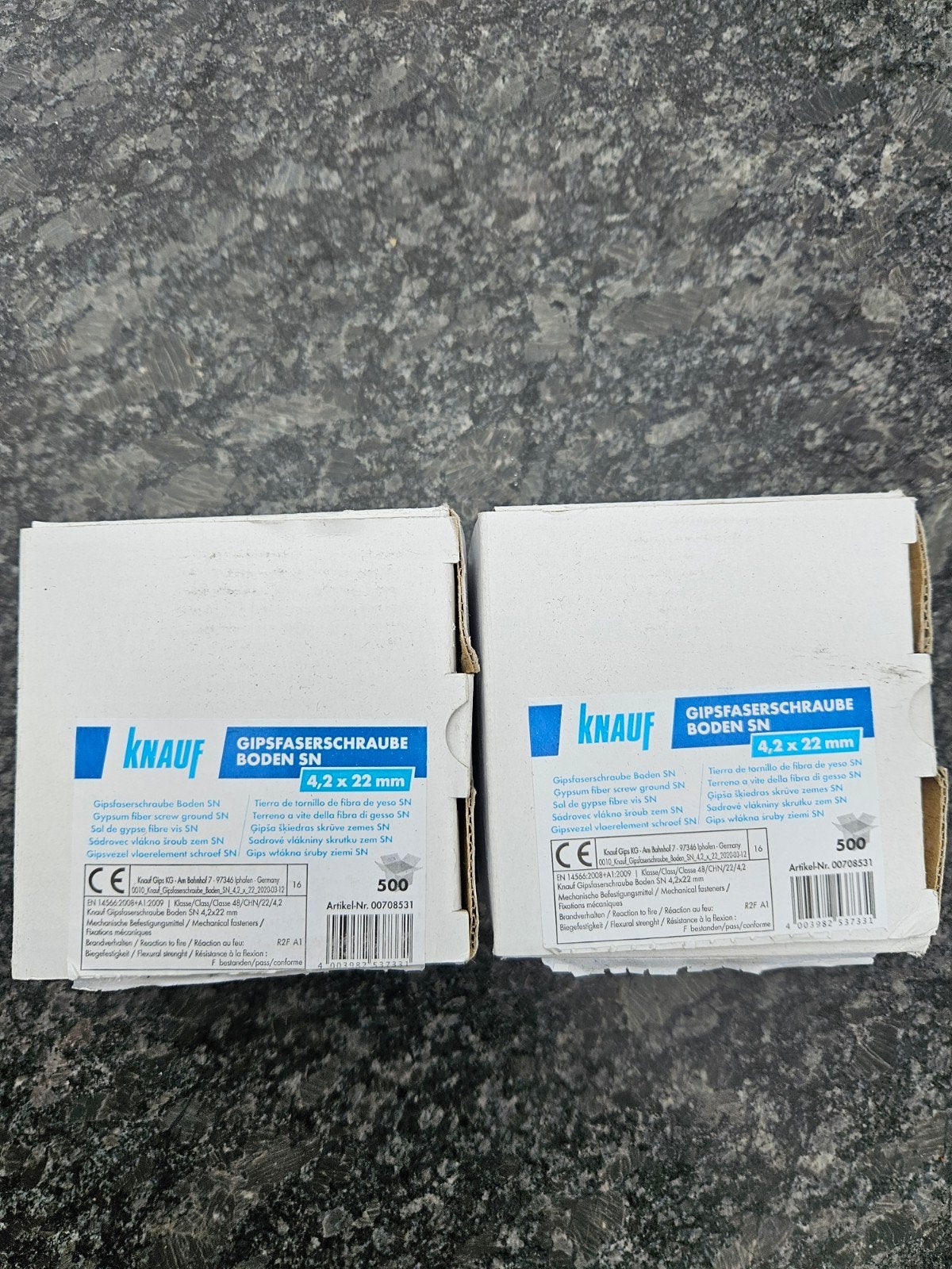1000 Knauf Brio Plaatschroeven 4,2 x 22 mm Gebruikt, Ophalen of Verzenden
