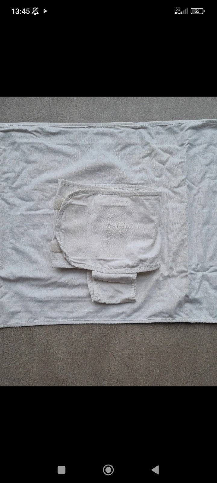 Safe T Sleep slaapwikkel voor baby's, Kinderen en Baby's, Ademend, Gebruikt, Overige typen, Wit