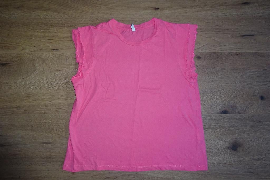 Piaza Italia Roze shirtje mt L, zgan, Piaza Italia, Maat 42/44 (L), Ophalen of Verzenden, Zo goed als nieuw
