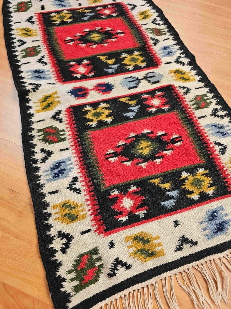 Kelim kleed 107/60 cm, 100 tot 150 cm, Djt@dejuistetoon.eu, Zo goed als nieuw, Mon Plaisir 19, Etten-Leur, Netherlands