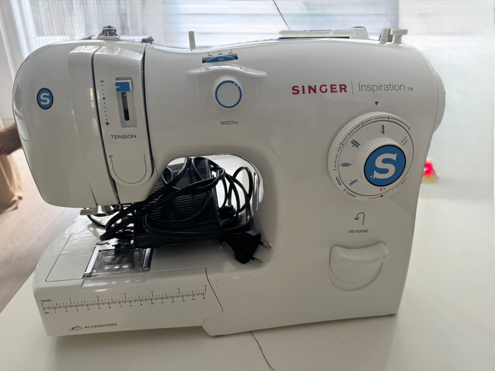 Singer Inspiration Naaimachine - Zo goed als nieuw, Ophalen of Verzenden, Zo goed als nieuw, Naaimachine, Singer