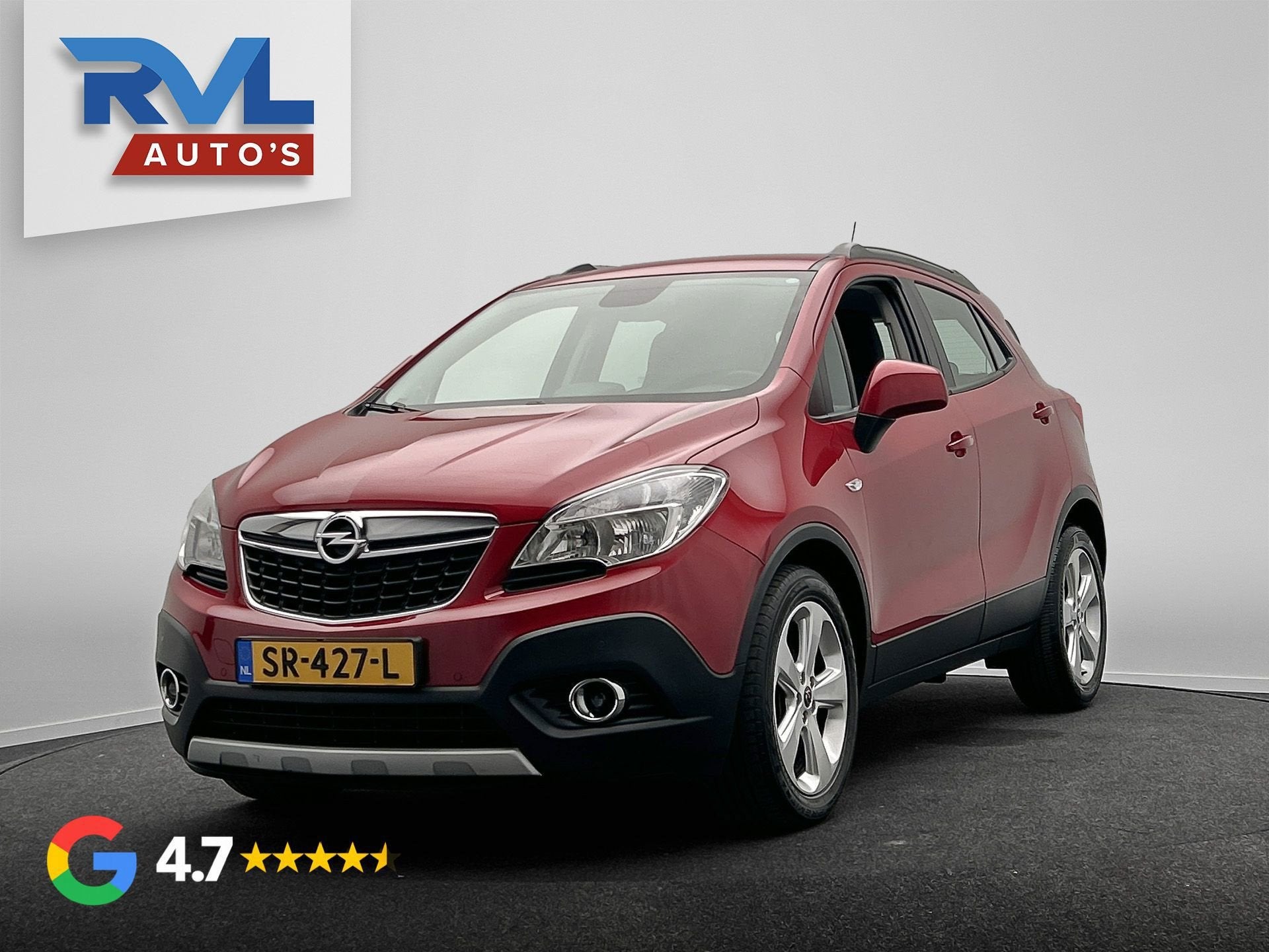 Opel Mokka 1.6 Selection | Trekhaak | Airco | Navigatie | LM, Auto's, Voorwielaandrijving, Euro 5, Gebruikt, Zwart