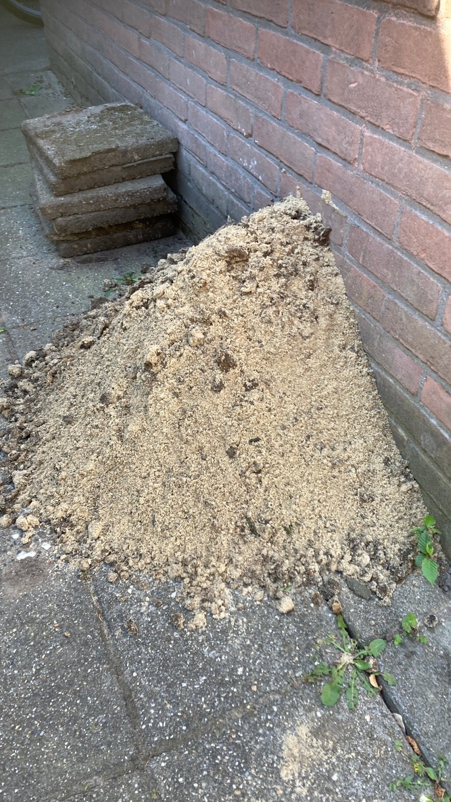 Gratis ophoogzand af te halen, Ophalen, Zo goed als nieuw, Ophoogzand