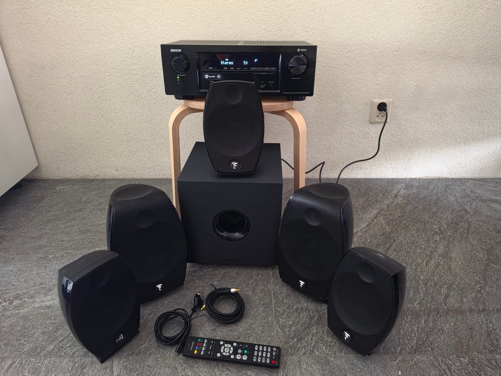 Denon AVR X1400H (7.2) + Focal Sib Evo 5.1.2, Ophalen, Zo goed als nieuw