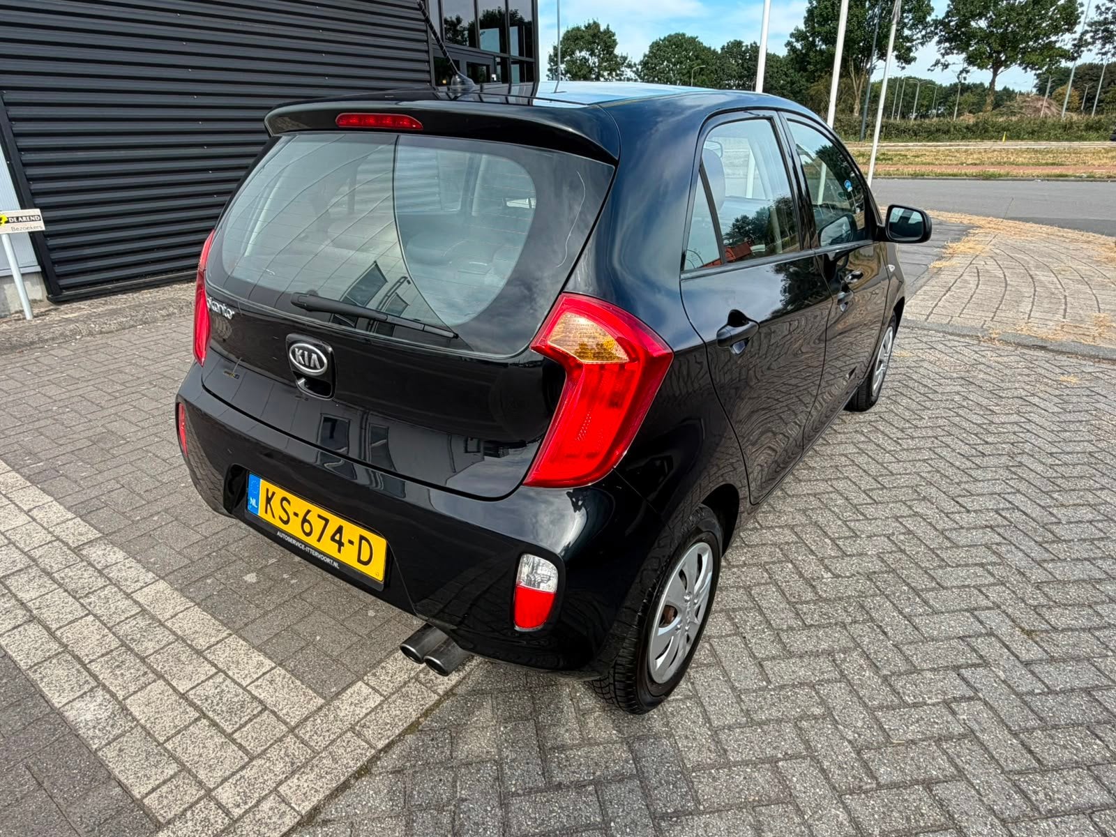 Kia Picanto 1.0 CVVT Comfort Pack Airco APK, Voorwielaandrijving, Euro 5, Gebruikt, 400 kg