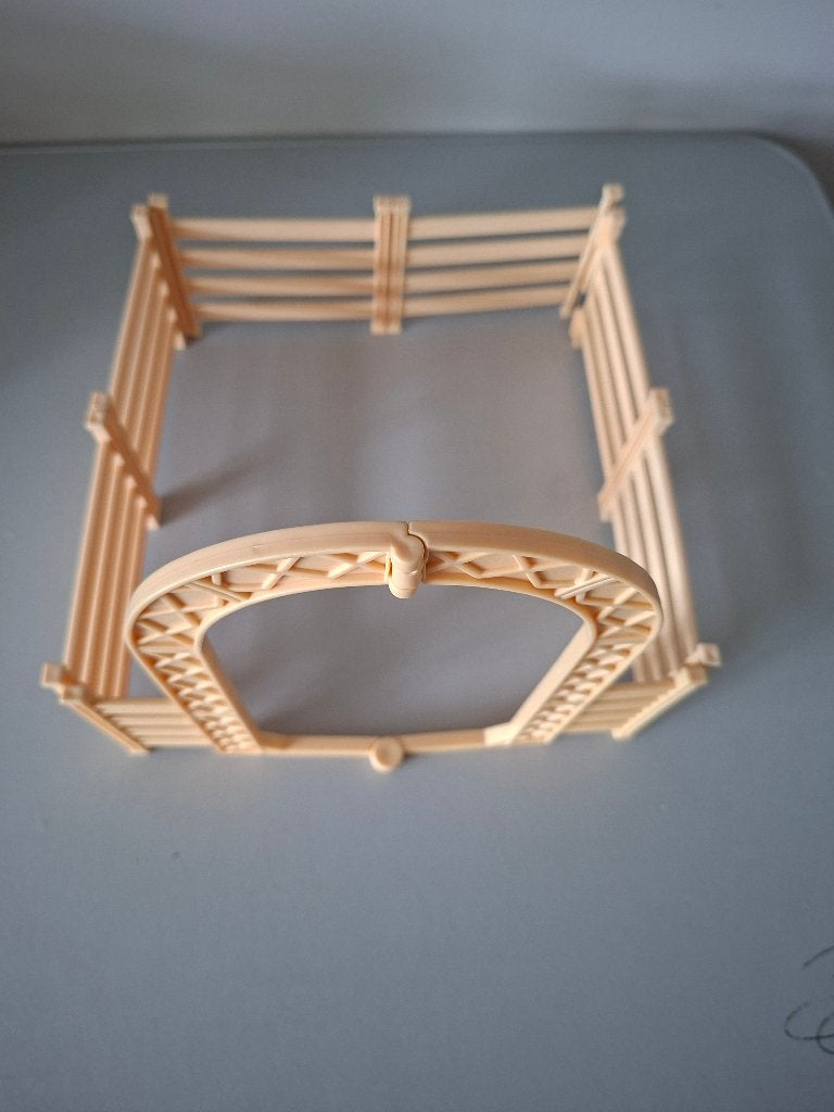 barbie paarden hekken en accessoires, Ophalen of Verzenden, Zo goed als nieuw, Barbie