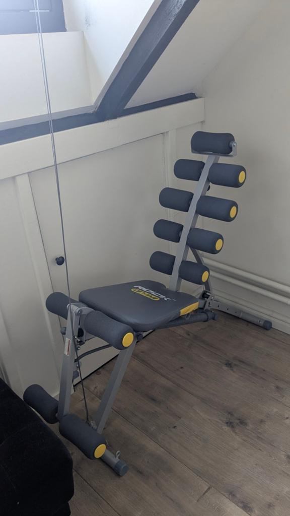 Rock Gym Fitness Bankje - Buikspiertrainer halterbank, Ophalen, Overige typen, Metaal, Buik