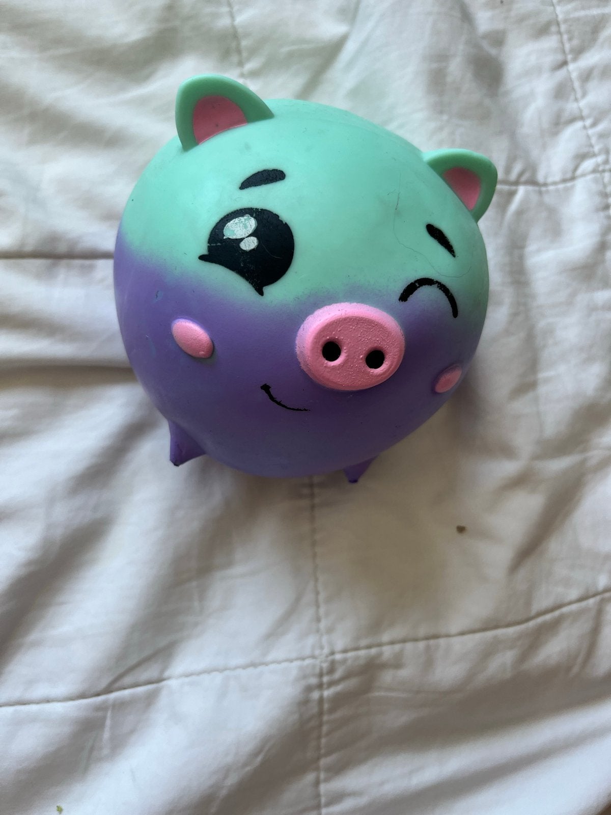 Grote Squishy Varken - Stressvermindering en Speelplezier, Ophalen of Verzenden, Zo goed als nieuw, Jongen of Meisje