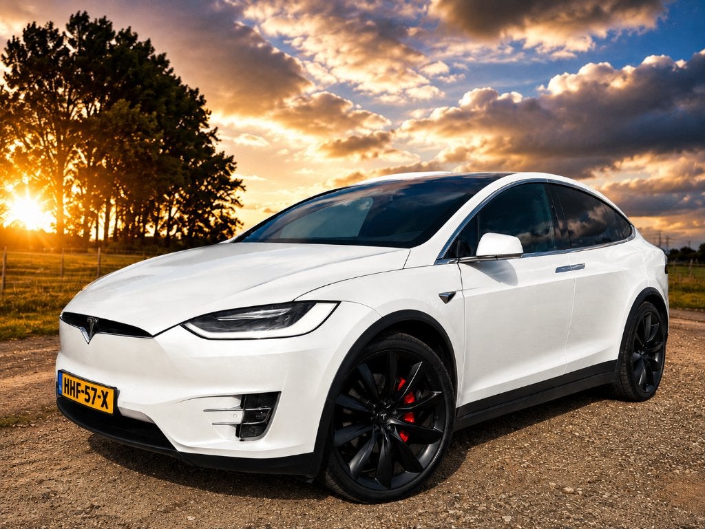 Tesla Model X Performance Ludicrous Raven | FSD | accu 2026, Auto's, Tesla, Automaat, Model X, Lichtsensor, Zwart