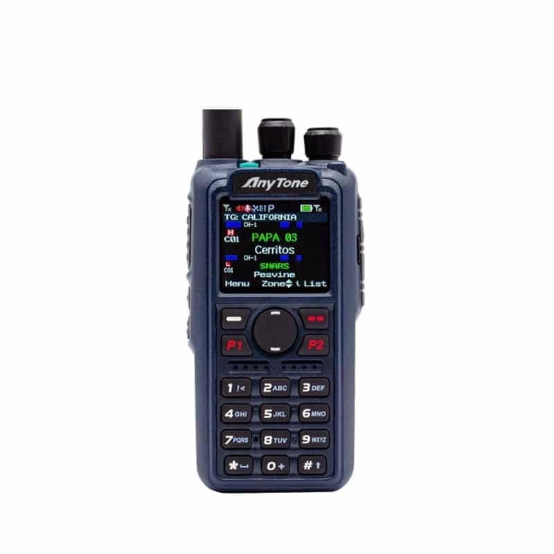 Anytone D890 DMR NXDN FM AM 2m en 70cm, Telecommunicatie, Met broekklem, Nieuw, 15 km of meer, Ophalen of Verzenden