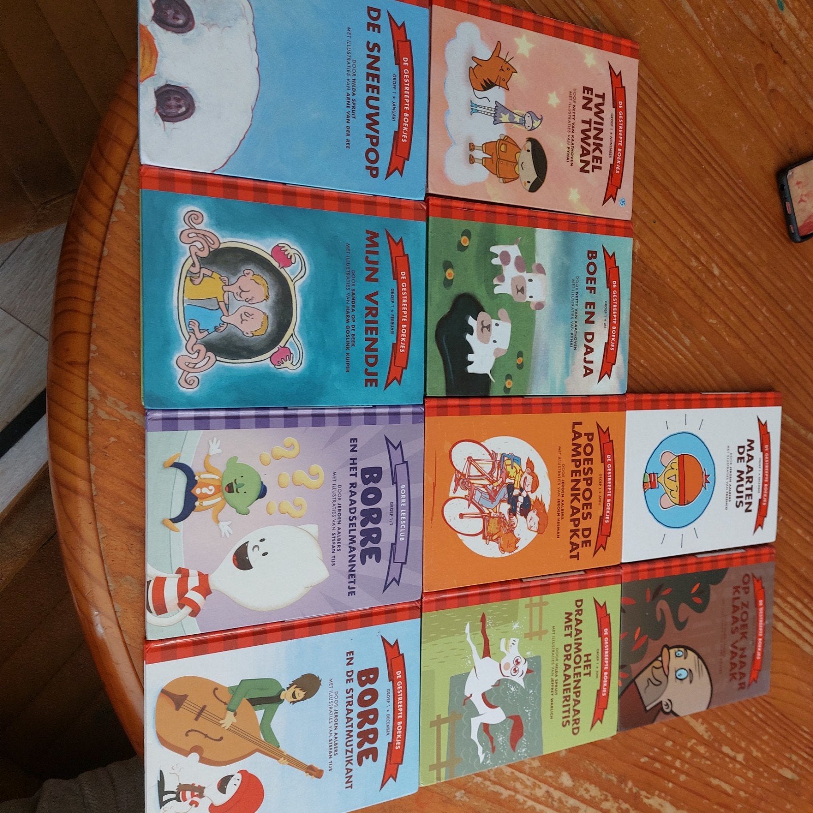 Borre leesboekjes, Boeken, Ophalen, Zo goed als nieuw, Fictie algemeen
