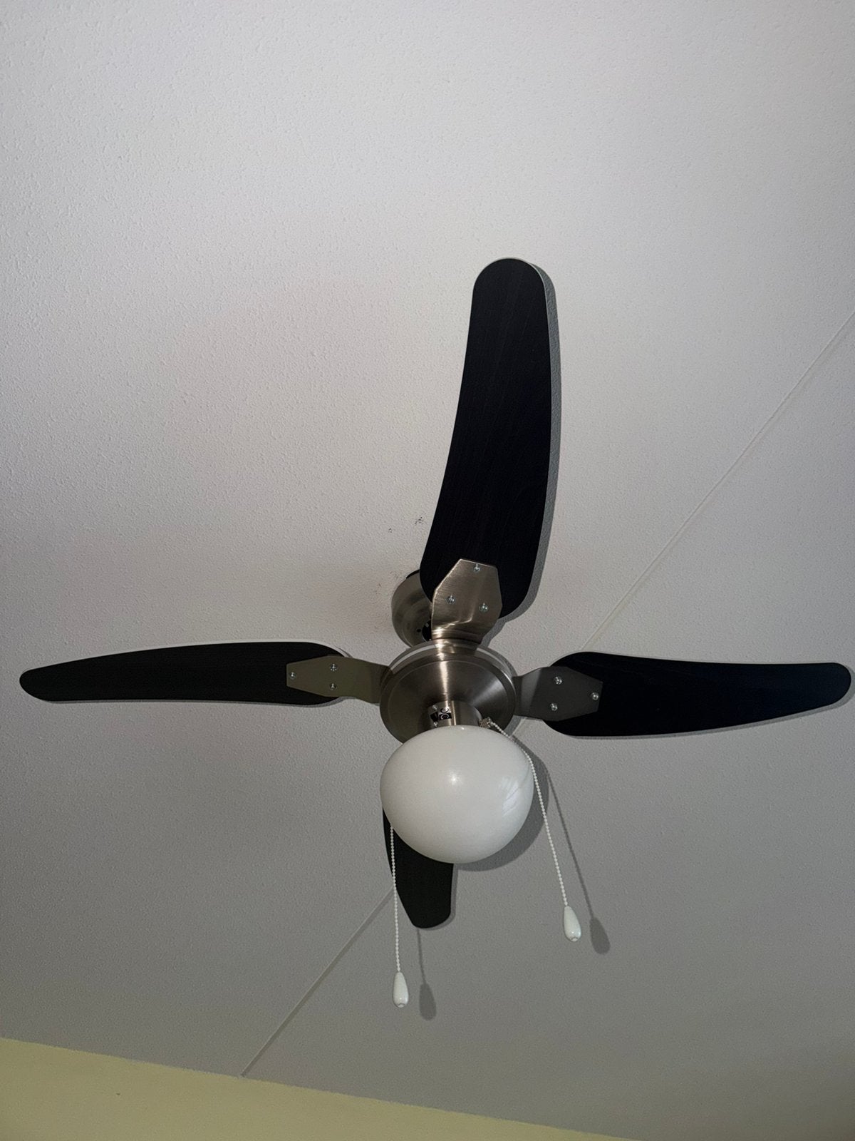 Plafond ventilator, Ophalen of Verzenden, Zo goed als nieuw, Plafondventilator