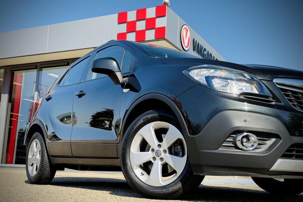 Opel Mokka 1.4 T Cosmo | CRUISE | LEDER | STOEL-STUUR VERWAR, Auto's, Voorwielaandrijving, 12 maanden, Gebruikt, Euro 6