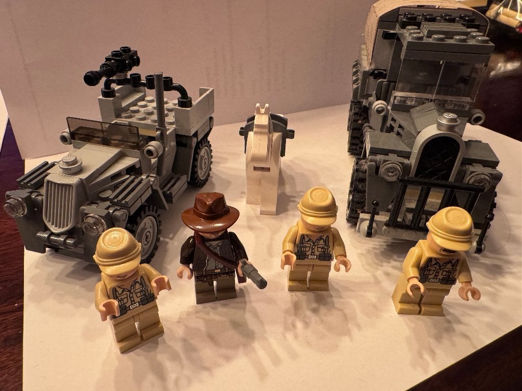 Mooie LEGO set 7622 thema Indiana Jones, Kinderen en Baby's, Speelgoed | Duplo en Lego, Overige thema's, Compleet, Lego, Ophalen of Verzenden