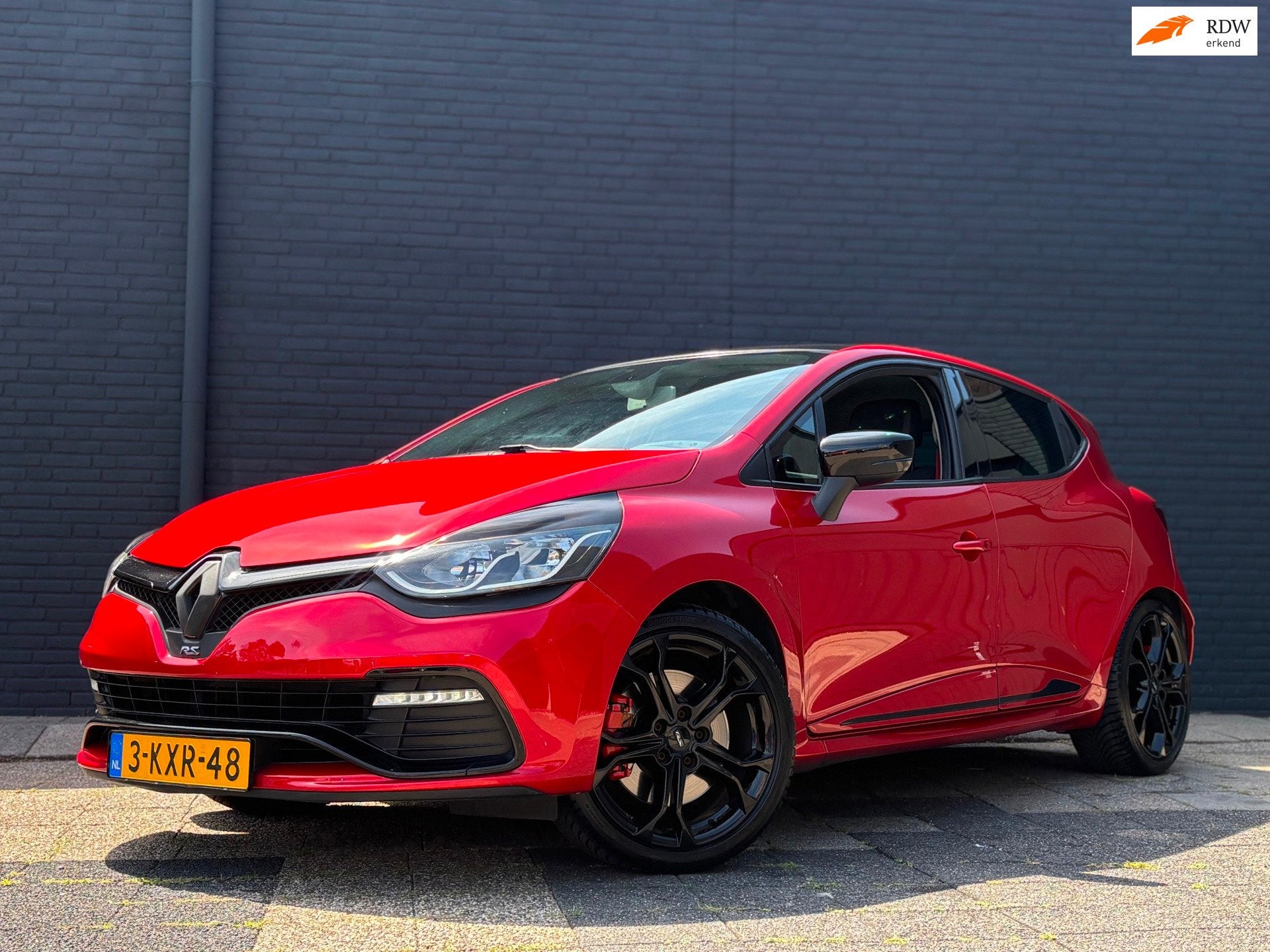 Renault Clio 1.6 R.S Automaat | Navi | Leder | Stoelverwarmi, Auto's, Renault, Euro 5, 1618 cc, Gebruikt, Zwart