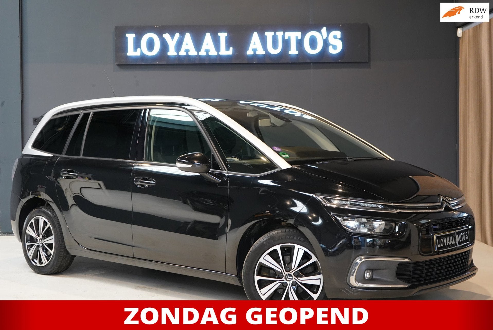 Citroen Grand C4 Picasso 1.2 PureTech Shine | 7 PERSOONS | N, Auto's, Voorwielaandrijving, Automatische klimaatregeling, Gebruikt