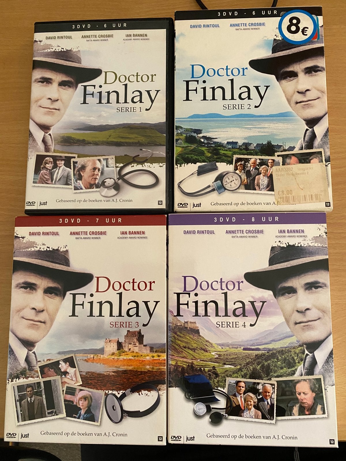 Doctor Finlay (Seizoen 1 t/m 4), Cd's en Dvd's, Dvd's | Tv en Series, Engels, Nederlands, Drama, Seizoen 1