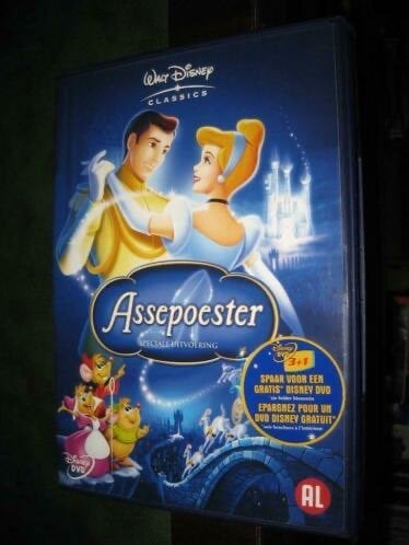 DVD Assepoester Disney Speciale Uitvoering, Alle leeftijden, Ophalen of Verzenden, Gebruikt, Amerikaans