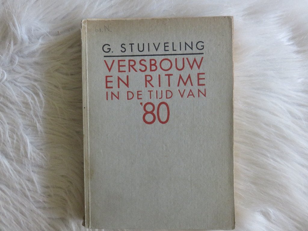 Versbouw en ritme in de tijd van '80, Ophalen of Verzenden, Gelezen