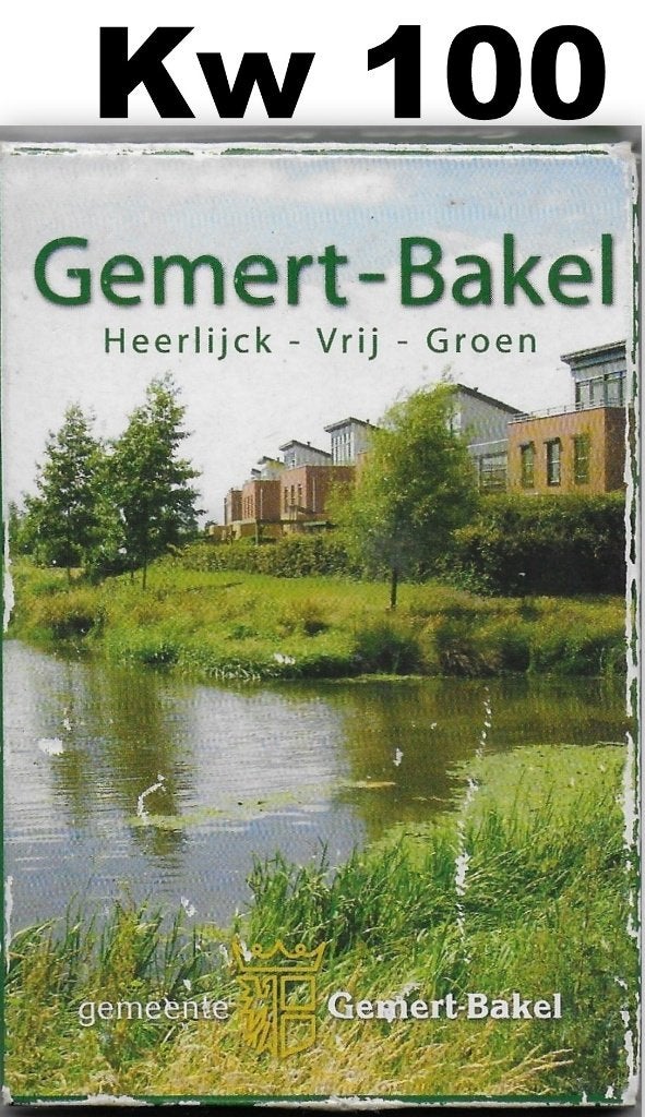 KW100 geseald kwartet van de gemeente Bakel, Ophalen of Verzenden, Nieuw, Joker(s)