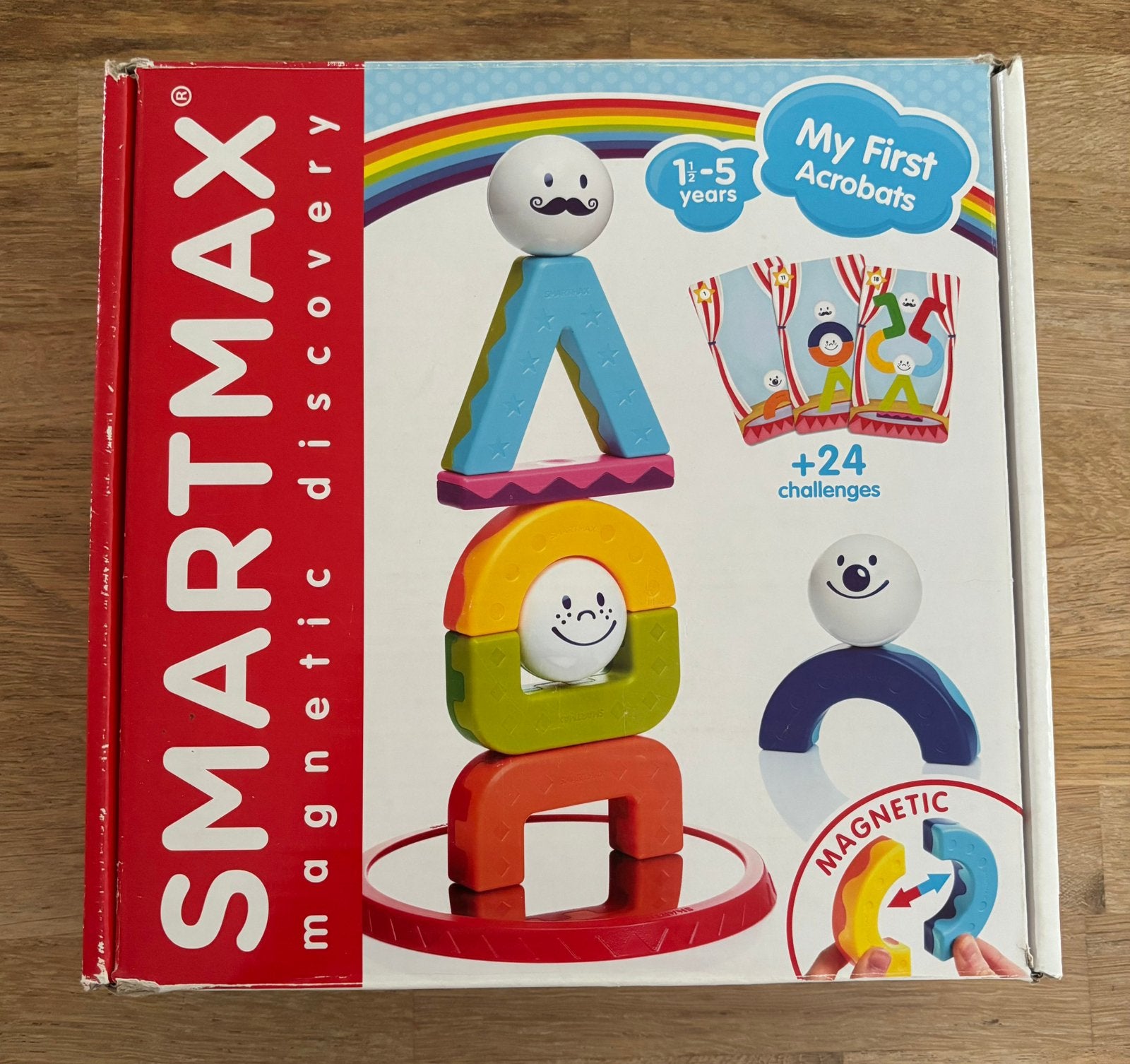 Smartmax magnetisch bouwen, Kinderen en Baby's, Ophalen of Verzenden, Zo goed als nieuw, Bouwen