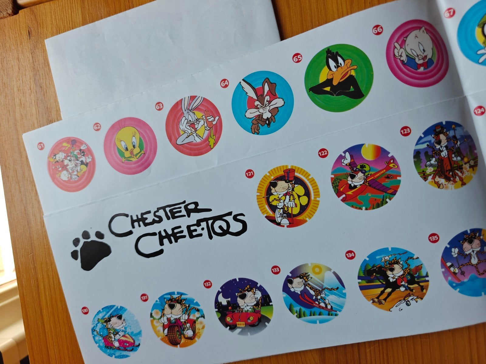 Flippo's Posters, Verzamelen, Flippo's, Ophalen of Verzenden, Chester Cheetos, Map, Album of Poster