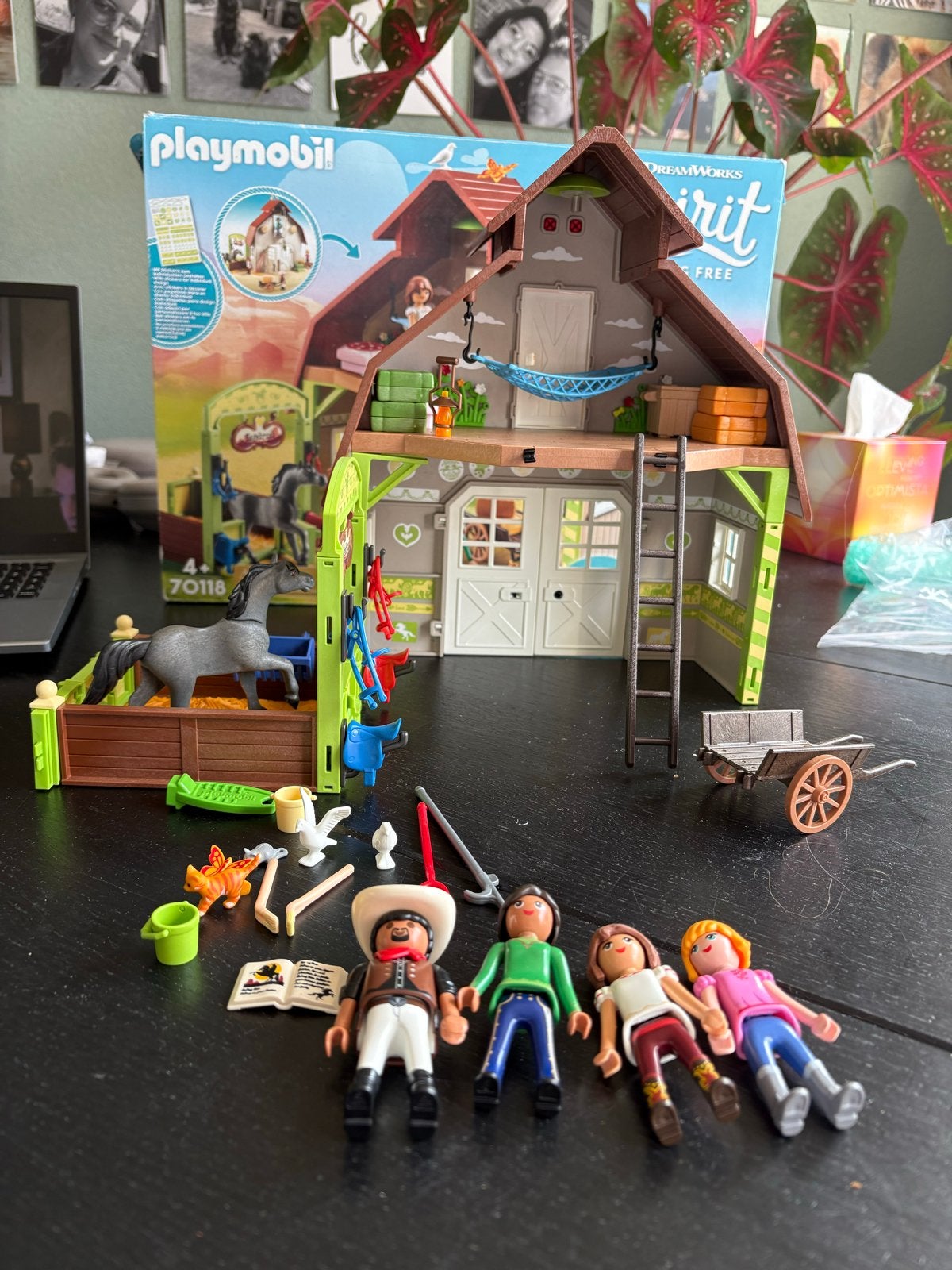 Stal van spirit - 70118, Kinderen en Baby's, Speelgoed | Playmobil, Gebouw, Complete set, Ophalen of Verzenden, Zo goed als nieuw