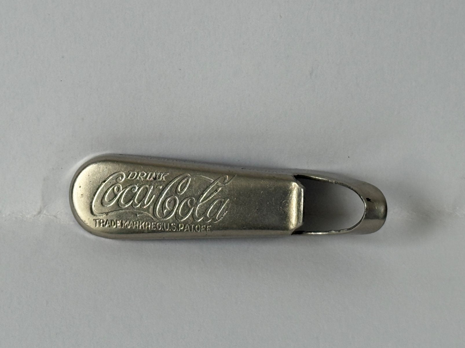 Vintage USA Coca Cola flesopener Brooklyn New York, Ophalen of Verzenden, Gebruikt, Gebruiksvoorwerp