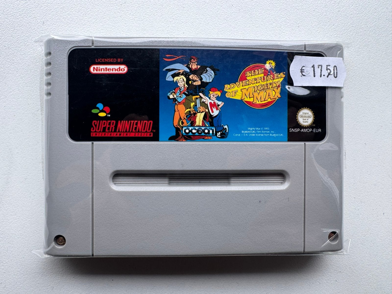 1x The Adventures of Mighty Max - Super Nintendo SNES, Gebruikt, 1 speler, Ophalen of Verzenden, Platform