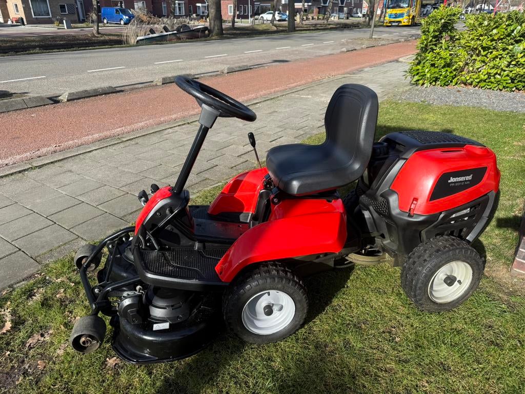 Jonsered FR 2312 MA zitmaaier Frontmaaier ( husqvarna ), Tuin en Terras, Zitmaaiers, Gebruikt, Minder dan 90 cm, Elektrische starter
