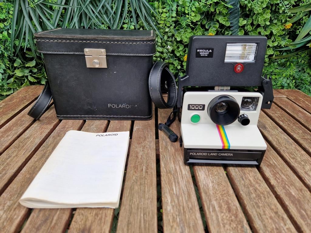 polaroid 1000 land camera, Audio, Tv en Foto, Fotocamera's Analoog, Ophalen, Gebruikt