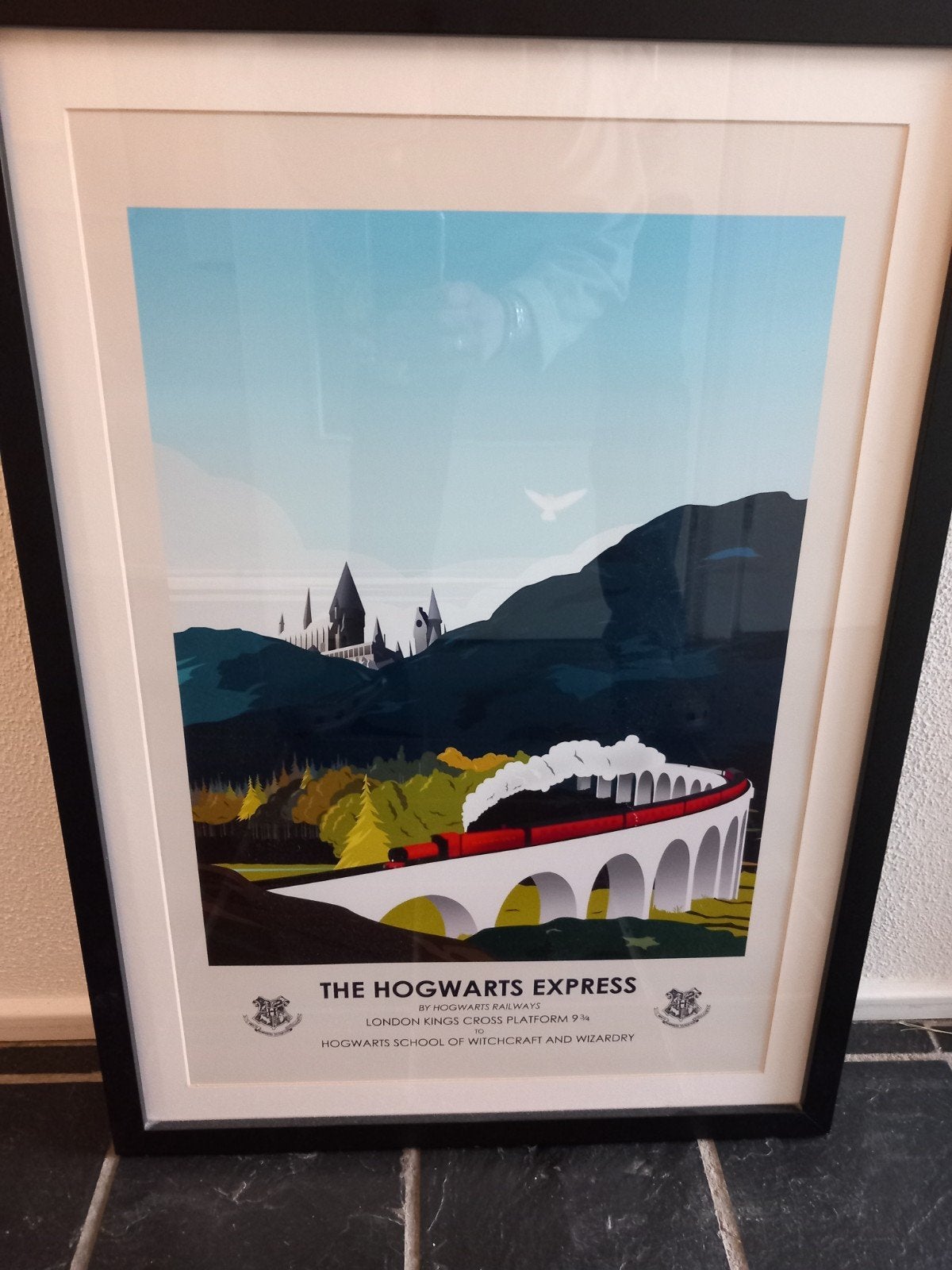 Mooie Harry Potter poster, Antiek en Kunst, Ophalen, Personages en Fantasiefiguren