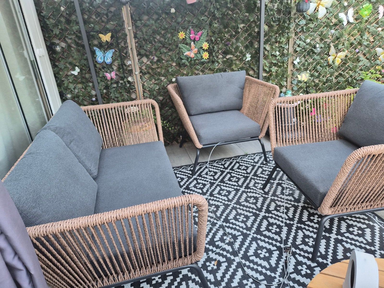 3 delig tuinset, Ophalen, Zo goed als nieuw