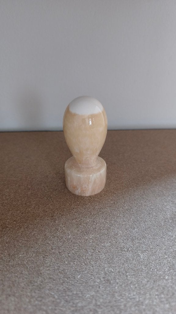 Decoratieve marmeren bol op voetstuk, Ophalen of Verzenden, Nieuw, Overige typen