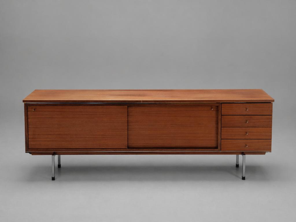 Pieter de Bruyne credenza dressoir, Huis en Inrichting, Kasten | Dressoirs, Ophalen, Gebruikt, Mid century, Met deur(en)