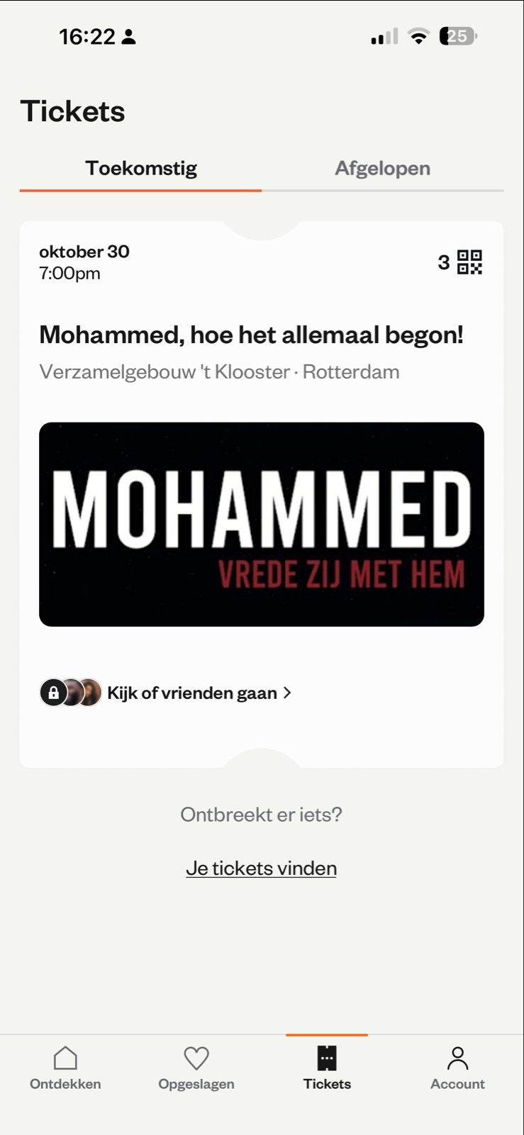 Tickets x3 documentaire Mohammed