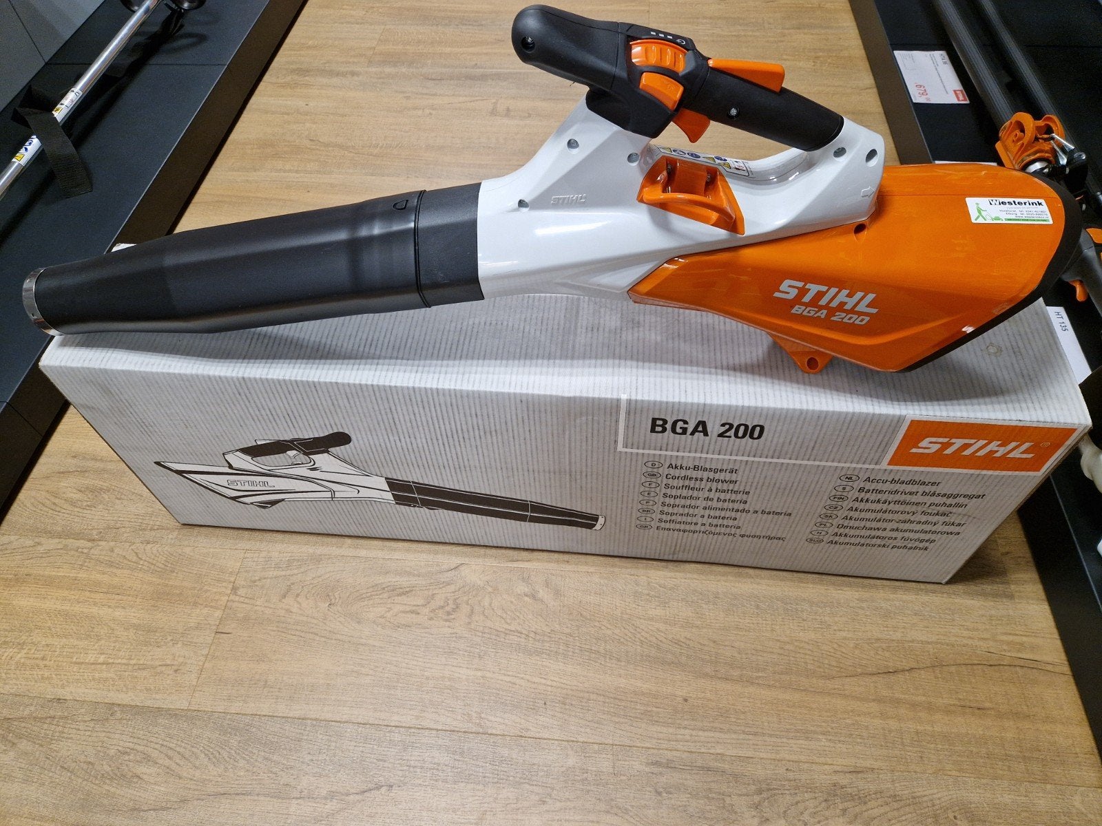 Stihl BGA 200 zeer krachtige bladblazer., Nieuw, Ophalen of Verzenden, STIHL, Accu