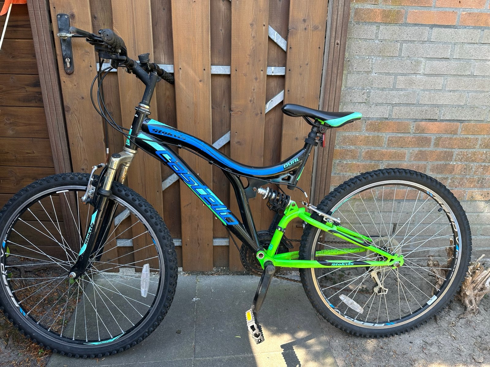 Stokvis Mountainbike 26 inch - Full Suspension, Ophalen, Gebruikt, 20 inch of meer