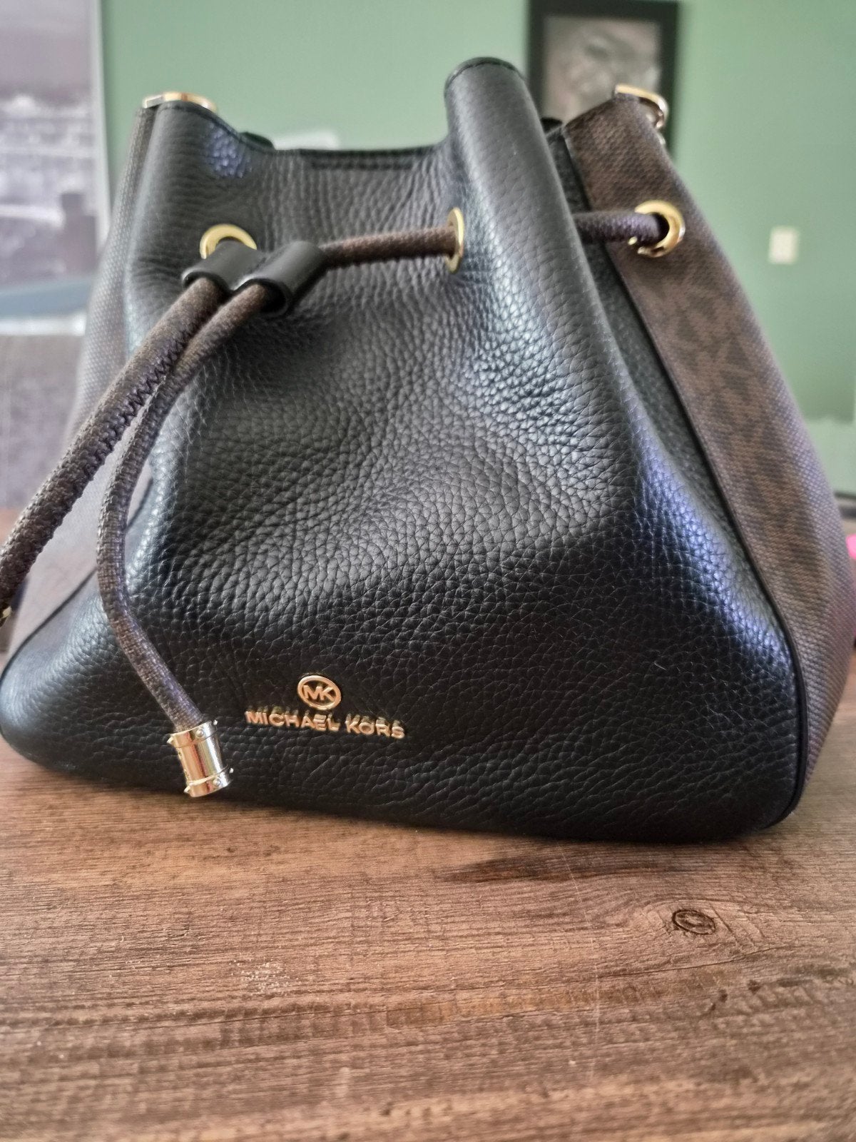 Michael kors tasje, Ophalen of Verzenden, Zo goed als nieuw, Zwart, Handtas