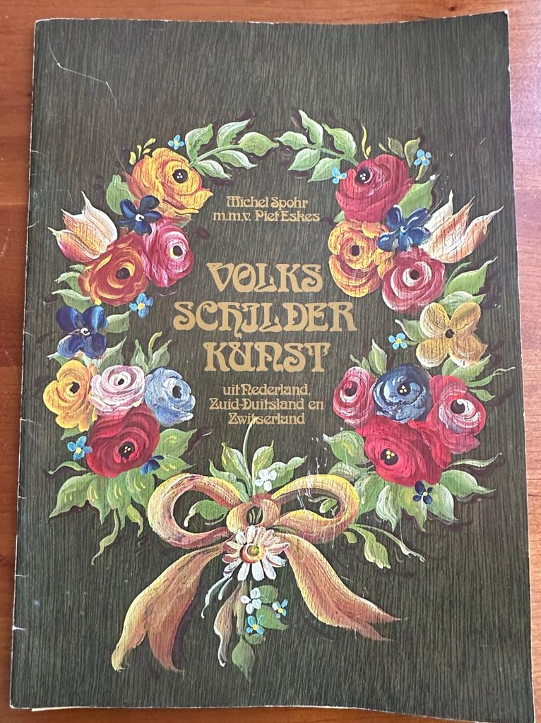 Volksschilderkunst: Technieken en Motieven, Ophalen of Verzenden, Zo goed als nieuw, Tekenen en Schilderen
