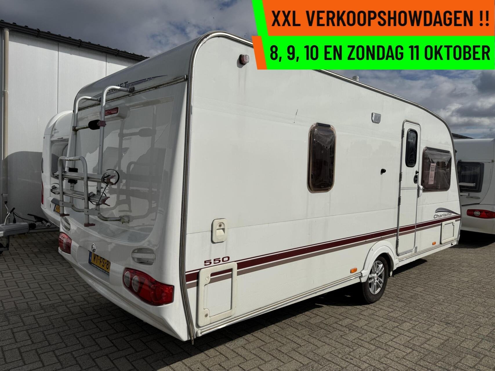 Swift 550 CHARISMA, FRANSBED, MOVER, FIETSENDRAGER, Rondzit, 7 tot 8 meter, Swift, Tot en met 4