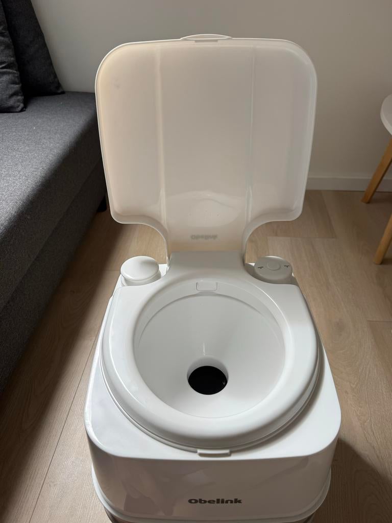 Obelink campingtoilet, Ophalen, Gebruikt