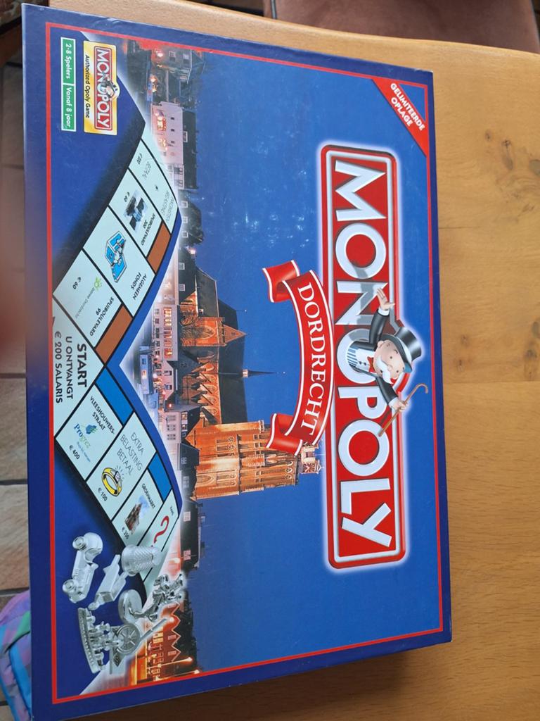 Monopolyspel Dordrecht, Ophalen, Zo goed als nieuw