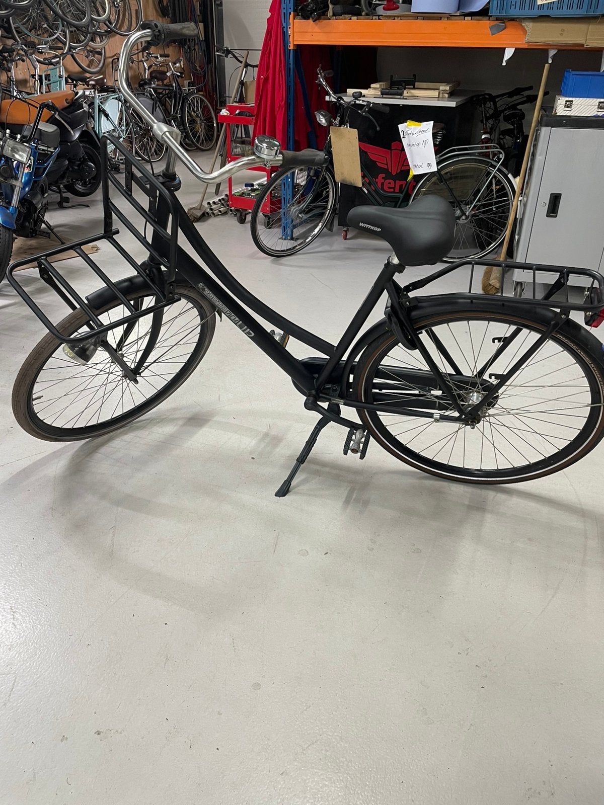 Stevige Sparta transportfiets, 3 versnellingen, frame 53cm., Ophalen, Terugtraprem, Versnellingen, 53 tot 56 cm