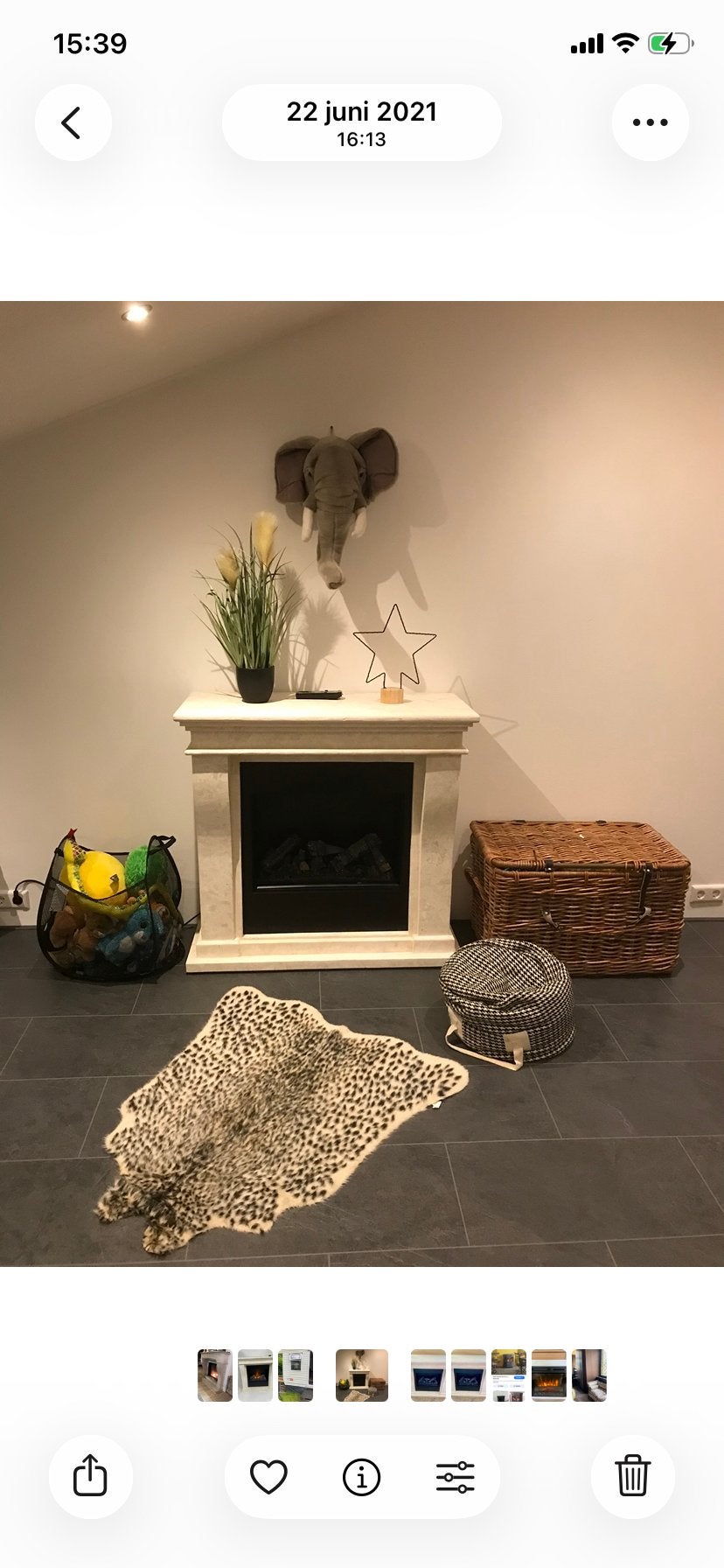 MOET NU WEG! Dimplex waterdamp openhaard met schouw, Huis en Inrichting, Ophalen, Gebruikt, Vrijstaande haard, Elektrische haard