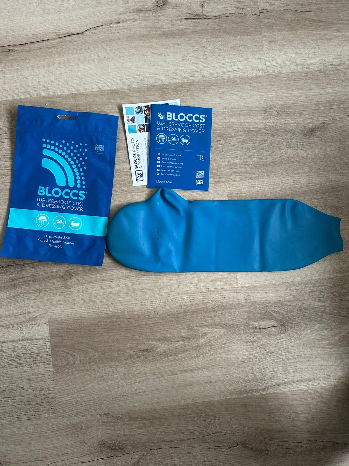 Zwem hoes gips, Ophalen of Verzenden, Gebruikt